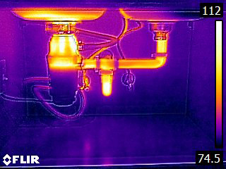 Kitchen sink basin (thermal)